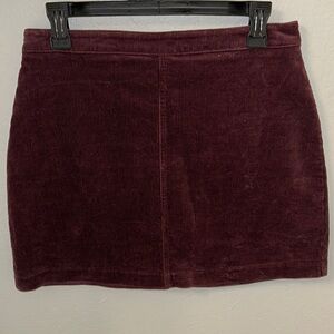 Forever 21 Mini Corduroy Mini Skirt